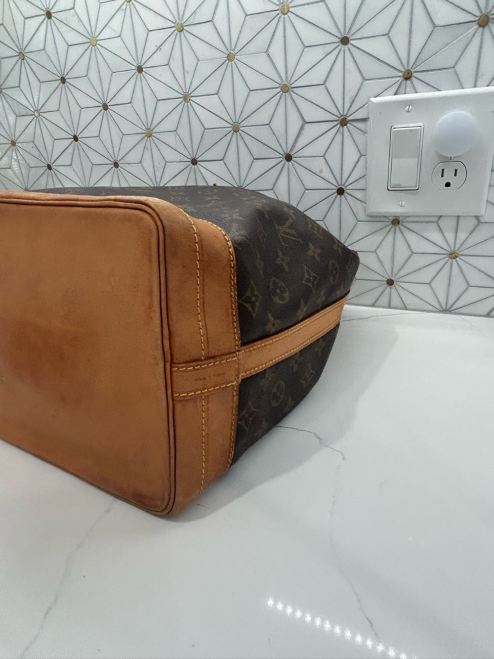 Louis Vuitton Brown Monogram Canvas GM Noe shoulder bag - Picture 10 of 16